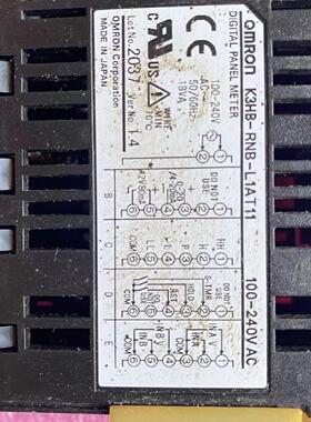 OMRONK3HB-RNB-L1AT11 ，原装拆机，实物拍摄，议价商品