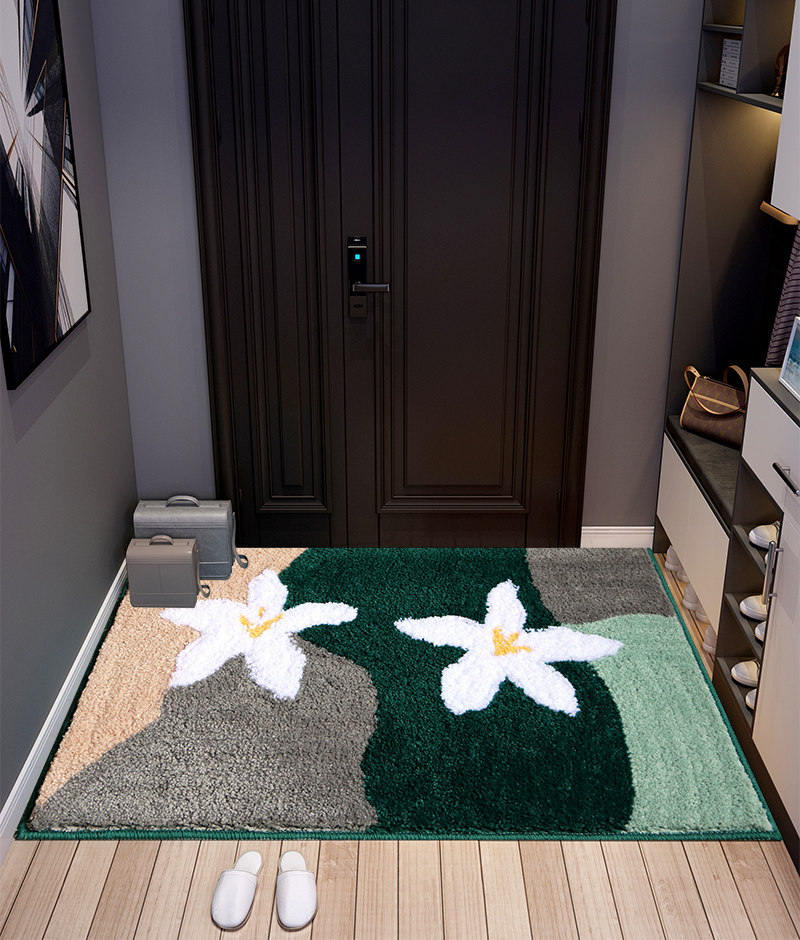 简约加厚进门地毯入户门地垫玄关门厅脚垫卧室门口门垫浴室防滑垫
