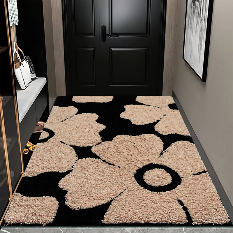 加厚绒毛进门地毯入户地垫