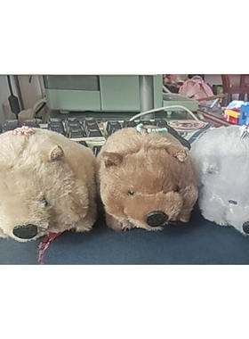 日本 新版amuse 小熊挂件可爱毛绒动物挂件可爱 迷你挂件礼物