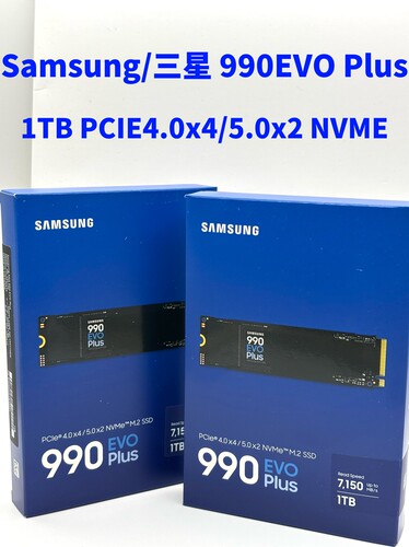 Samsung/三星990 EVO Plus 1TB M.2 2280 NVME SSD固态硬盘