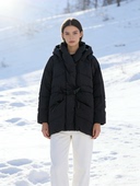 纯元 巨厚巨轻盈蓬松显瘦 大气保暖高级感羽绒服外套