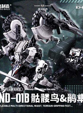 「大火鸟制造 官方直营」【现货】未来先锋-骷髅鸟&鹃隼 ND-01B