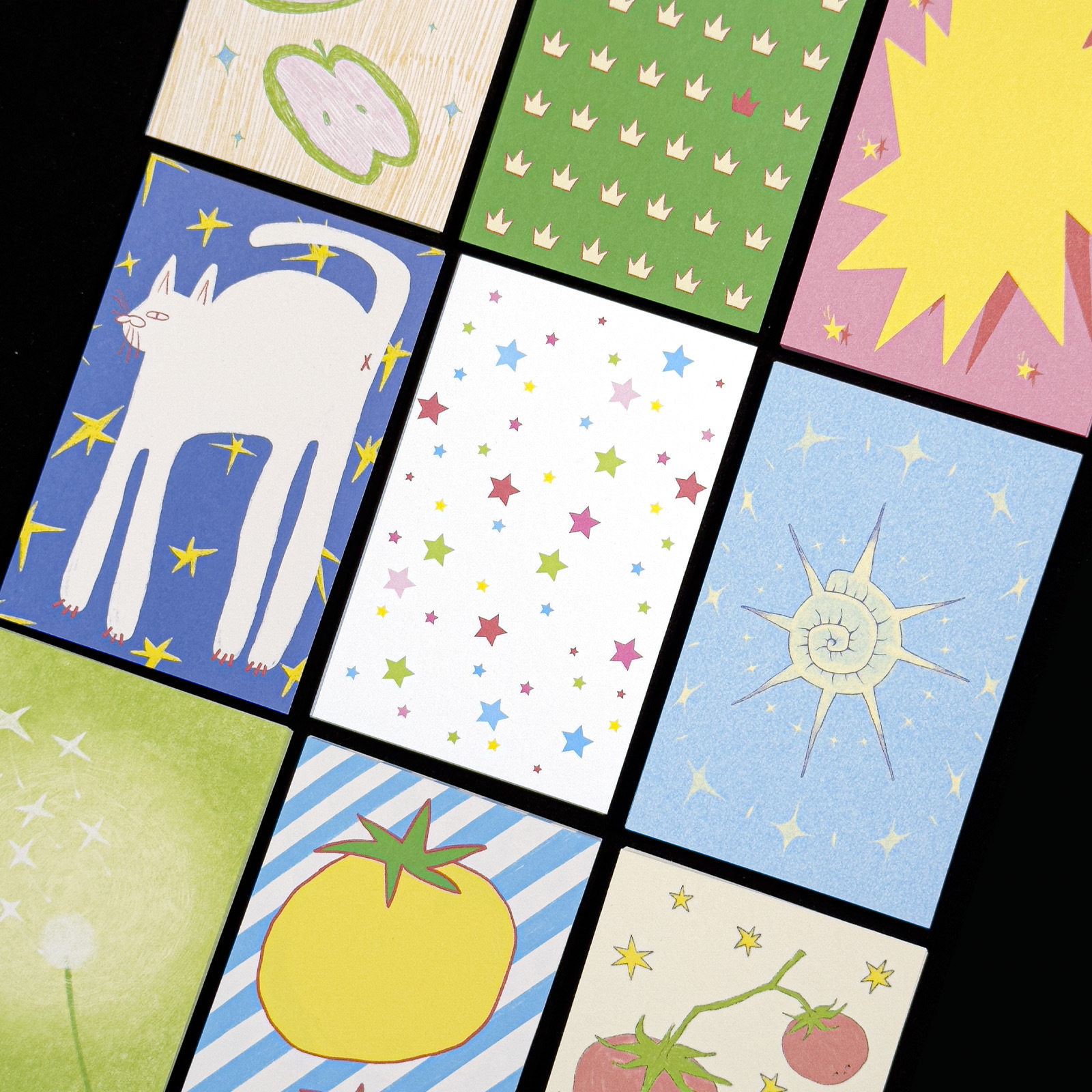 M5｜AGUGU跳跃的色彩便签内页笔记本替换内页留言便签纸67x105