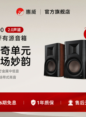 Hivi/惠威D100无线蓝牙家用桌面有源电视台式电脑音响游戏音箱