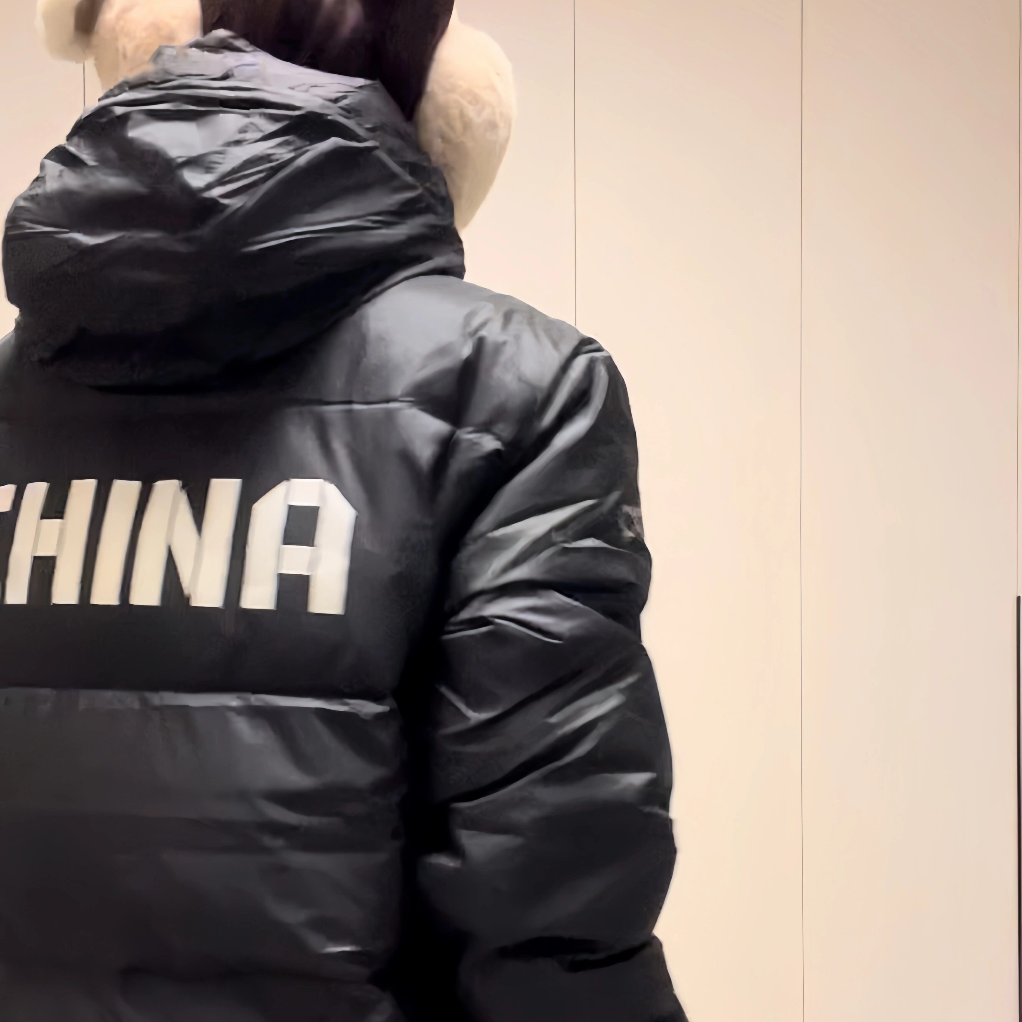 李宁男子长款羽绒服AYMU285