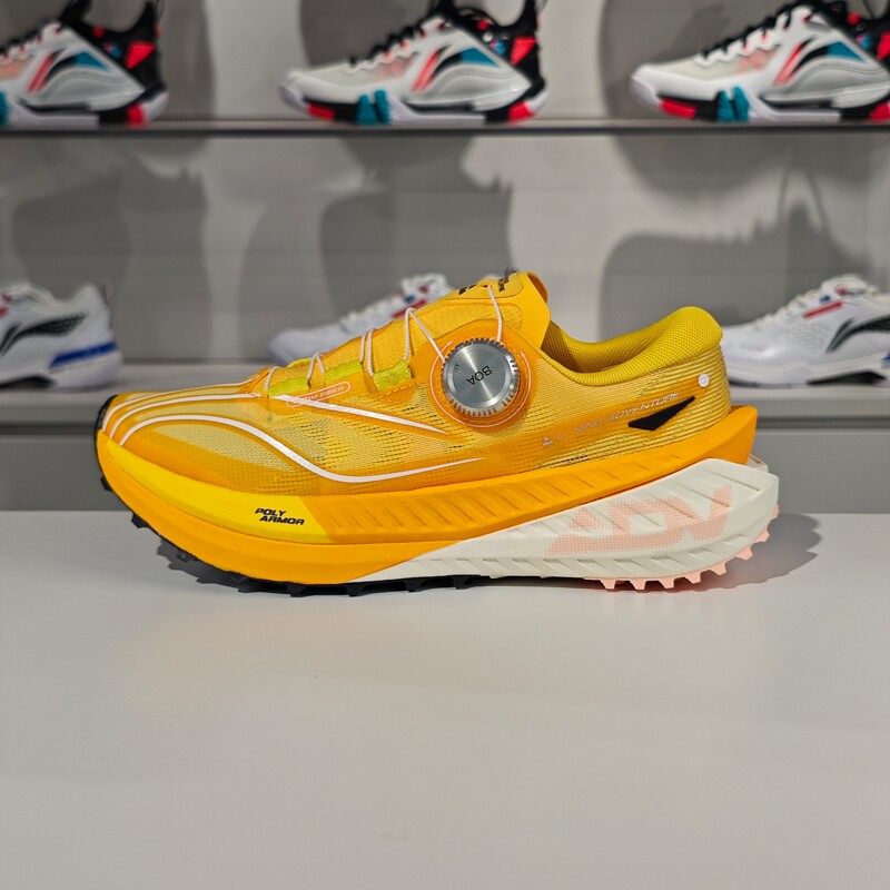 李宁 的卢 PRO跑鞋2023秋冬新款女子䨻丝高回弹越野跑鞋ARNT002