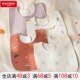 茵秀丽U型婴儿防水围嘴口水巾儿童吃饭围兜纯棉吐奶饭兜围嘴跨境