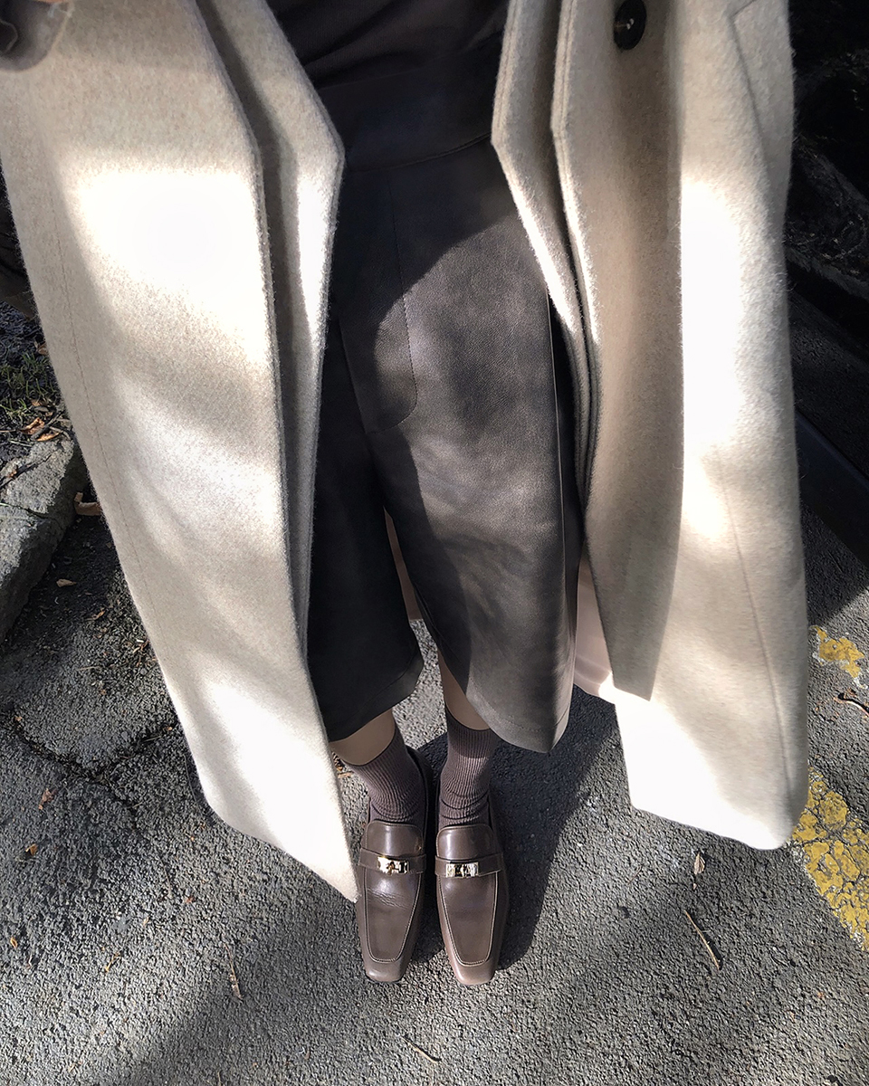 中腰皮裤其他版型中裤