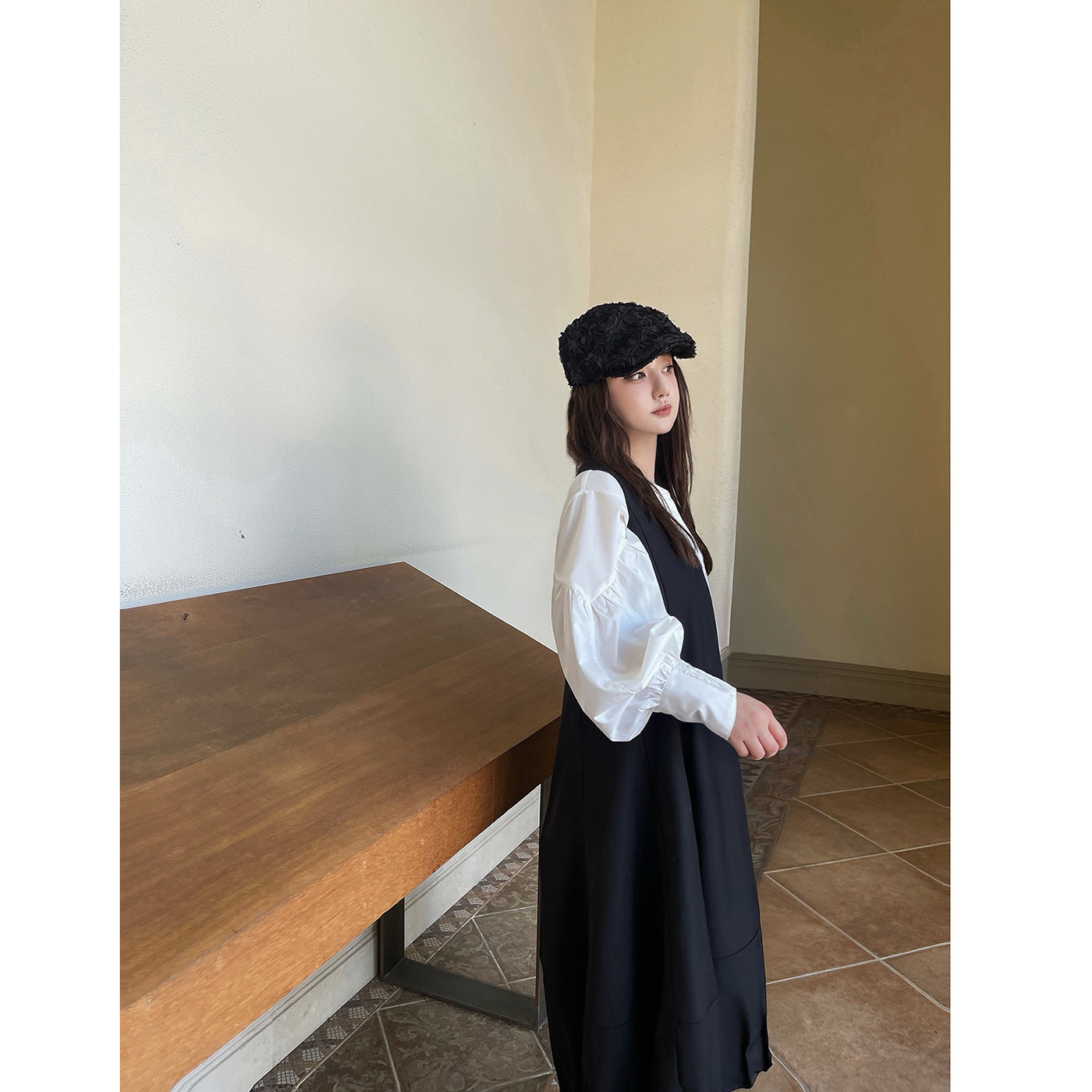 LANGBOOM  白日特调 精致绝美 袖子细节 长袖白衬衫