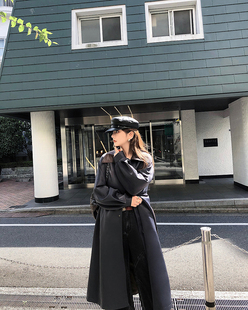 质感版 定制品牌面料 型都超棒风衣外套 表参道记忆 LANGBOOM