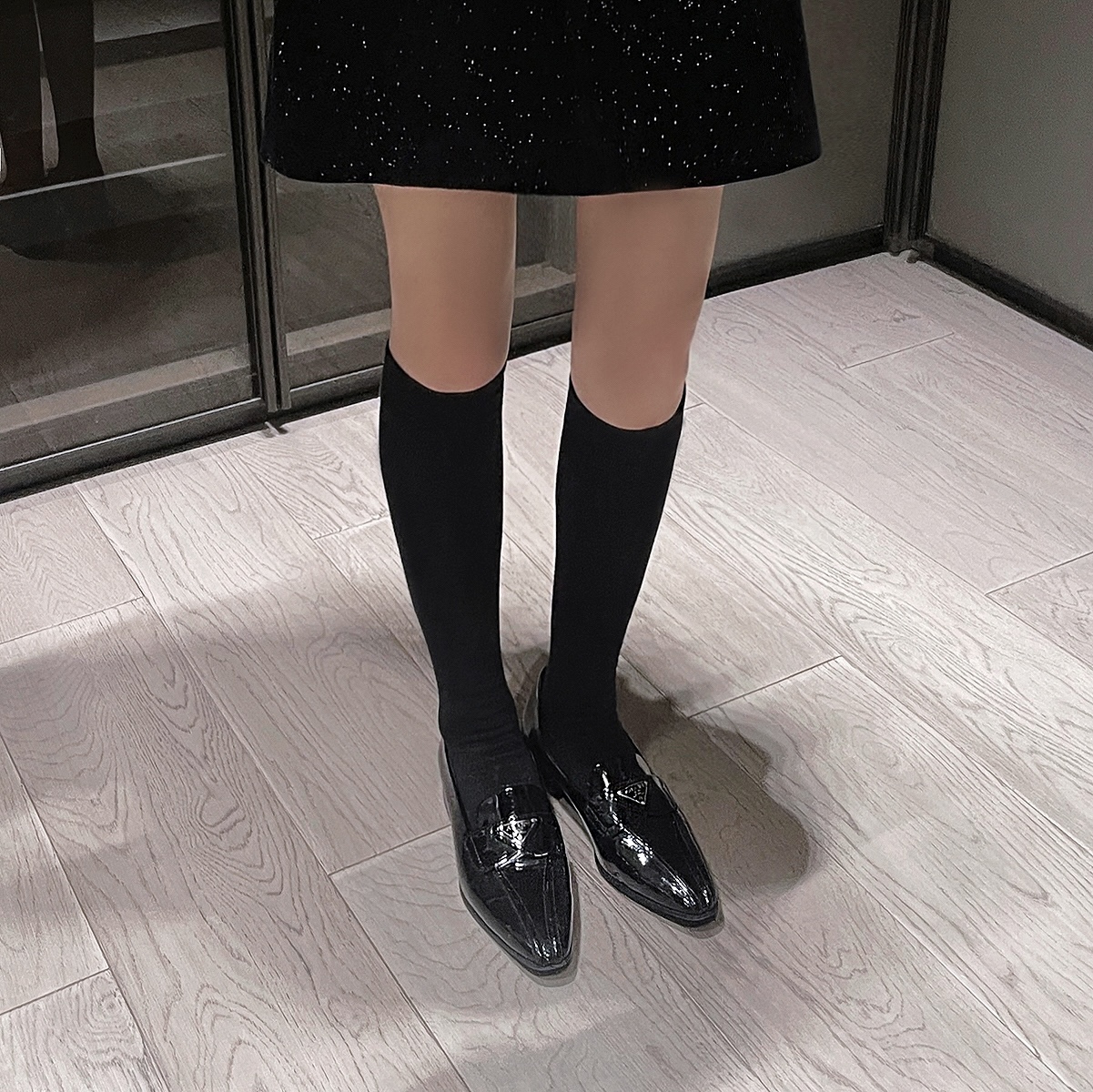 压力瘦腿小腿袜中筒袜