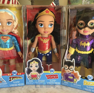 桐妈推荐 女蝙蝠超人 过家家玩具61礼物 好物DC英雄美少女沙龙娃娃