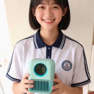 A10智能迷你便携无线wifi儿童家用手机卧室影院投影仪高清智能