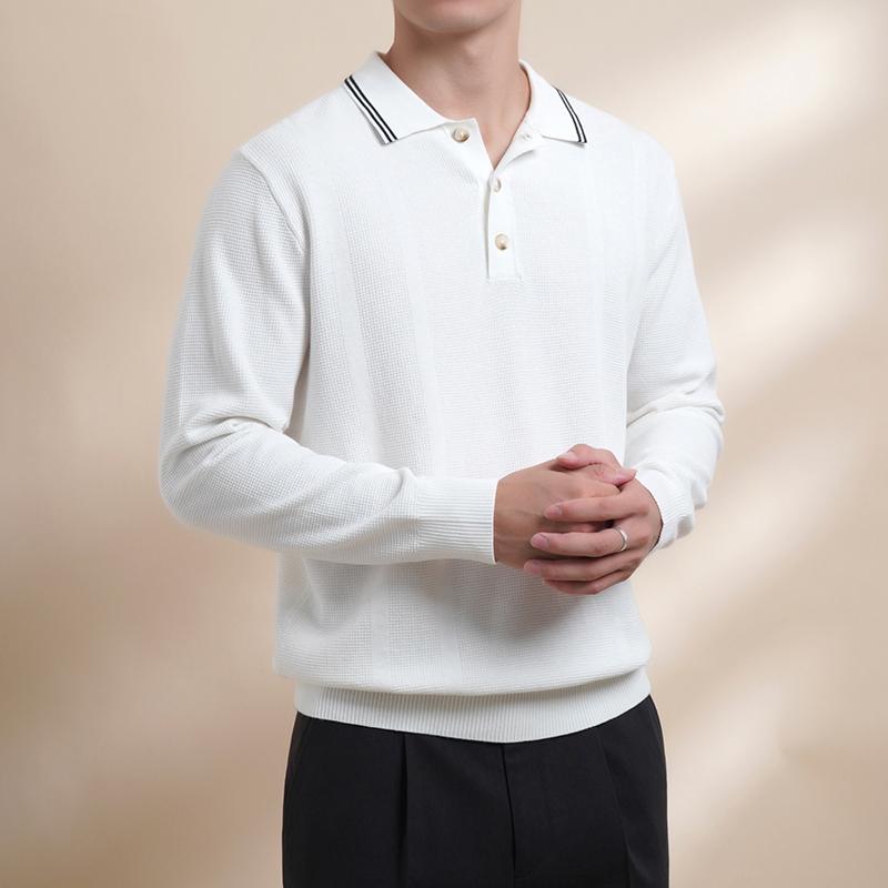 纯棉软糯舒适亲肤长袖针织衫