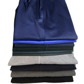 男校裤 校服裤 子春秋女初高中学生冬加绒宽松纯色深蓝黑色运动长裤