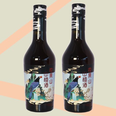 山楂酒花果山连云港375ML小瓶