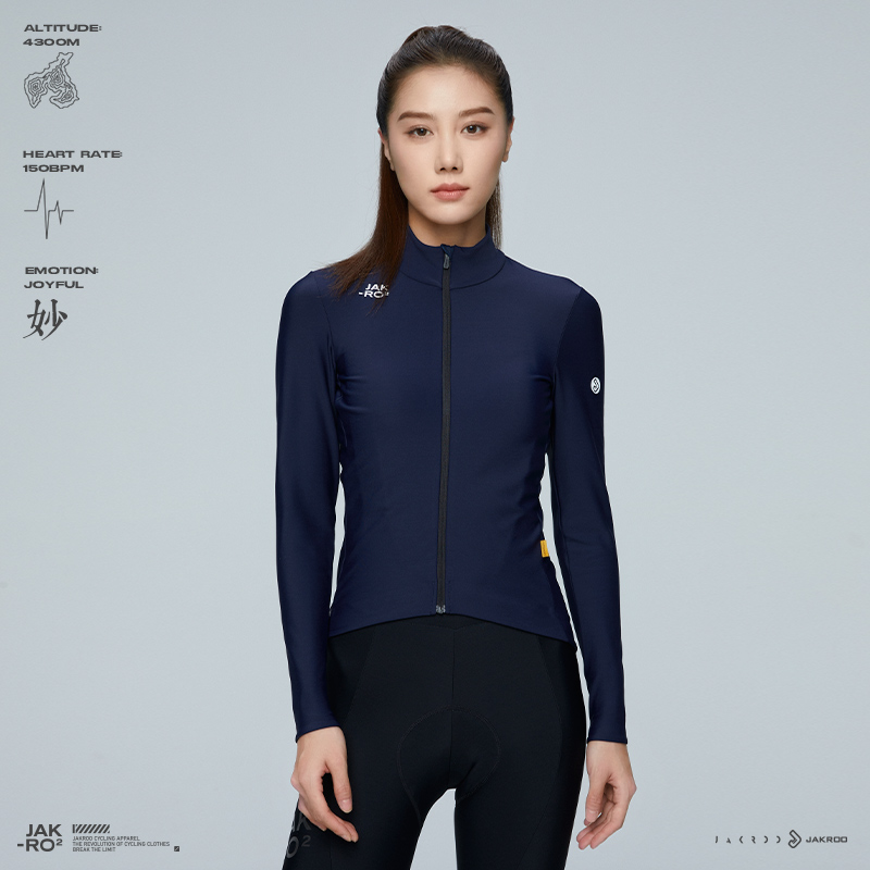 捷酷户外骑行抓绒长袖