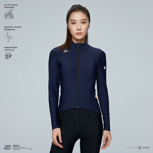 捷酷秋冬ELITE CORE女士抓绒骑行服户外舒适保暖5℃骑行上衣