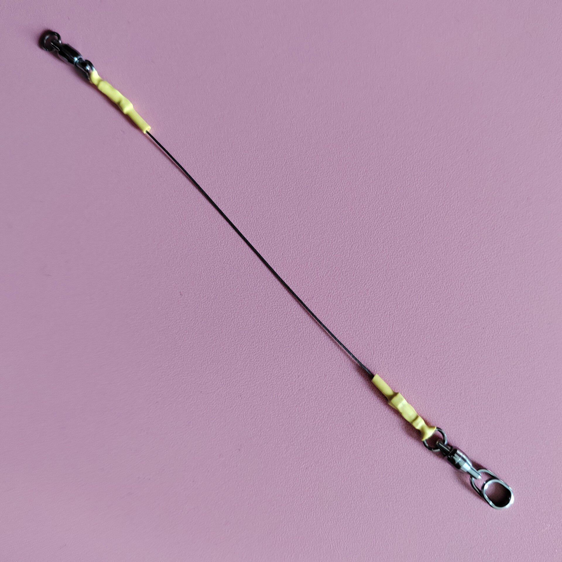 抽铁板钢丝前导马鲛鱼牙带鱼专用手工制作