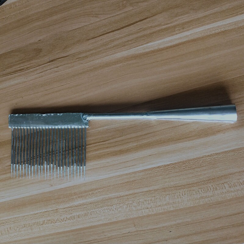 不锈钢小鱼插密齿排叉鳝鱼叉龙虾叉小排叉捕鱼齐头鱼叉鱼插泥鳅插