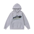 Grey 3-Letter Hoodie