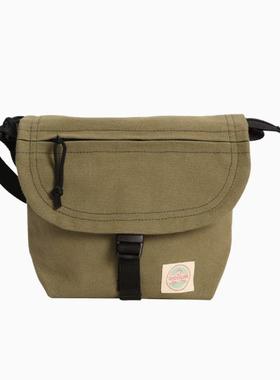 清仓 泰国潮牌Underline街头帆布单肩包男女斜挎邮差包旅行文艺包