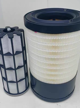 K2334空气滤芯雷沃1204沃得奥龙1404拖拉机鲍斯空压机P626096空滤