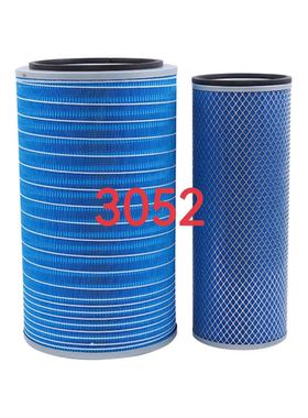 K3052空气滤芯老款红岩金刚东风霸龙龙卡柳汽乘龙自卸工程车空滤