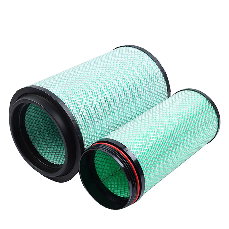 K2845PU空气滤芯 解放欧曼豪沃 天V威430北奔适用于新大威 滤清器