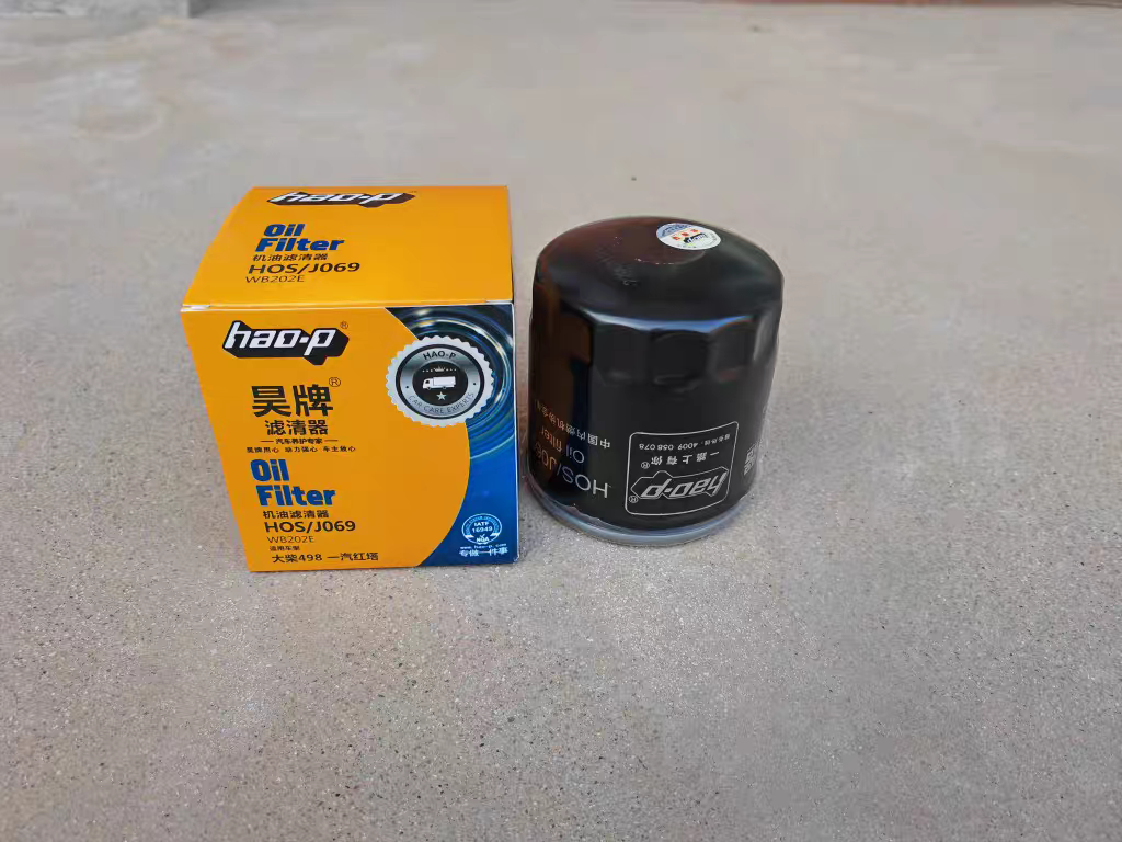 WB202E机油滤芯JX0809B1 WB202短款配大柴498小解放福田时代叉车