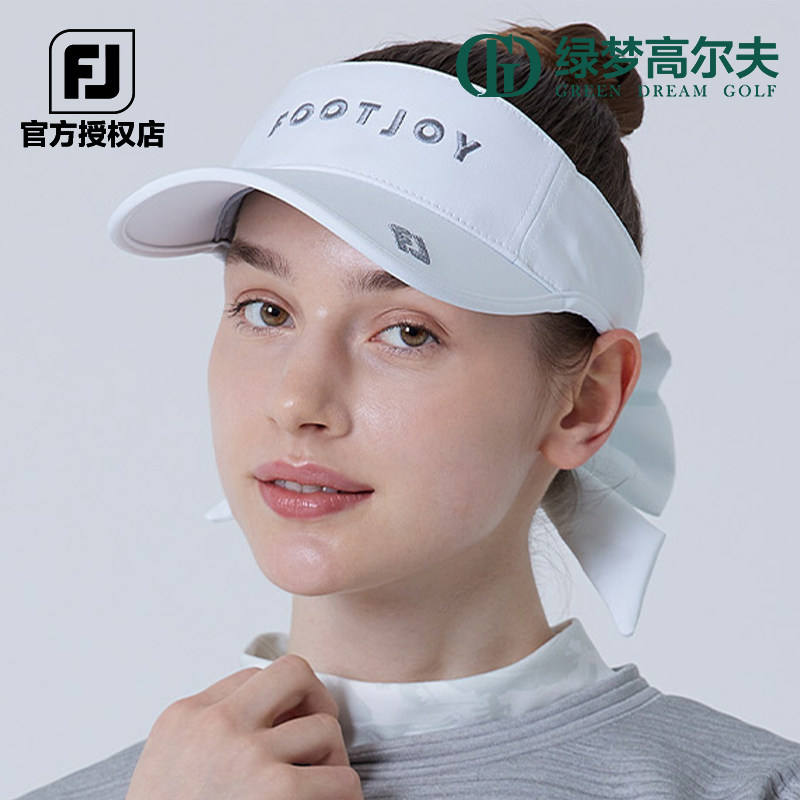 FootJoy高尔夫球帽女士golf运动遮阳帽蝴蝶结空顶帽无顶鸭舌帽,运动/瑜伽/健身/球迷用品,高尔夫球帽,淘宝优惠券,粉丝福利购,淘宝优惠卷