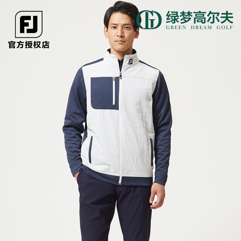 FootJoy拼接夹棉保暖夹克