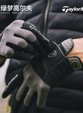 TaylorMade泰勒梅高尔夫手套男女士透气舒适耐磨golf双手手套