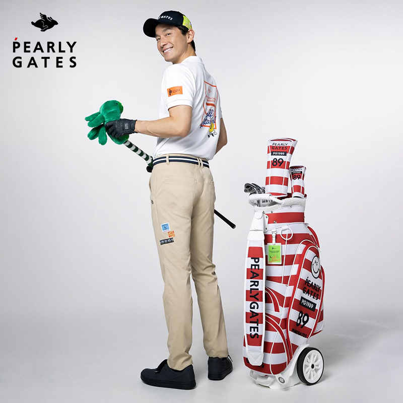 PearlyGates高尔夫球包PG春秋新款男女同款golf大容量滚轮包球包