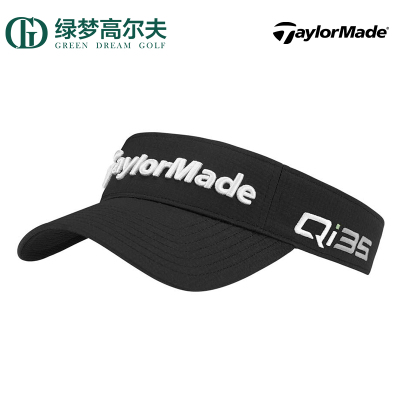 TaylorMade泰勒梅高尔夫球帽男女士夏季透气运动golf无顶鸭舌帽