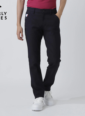 PEARLY GATES高尔夫服装春秋新款golf男士舒适运动休闲透气长裤