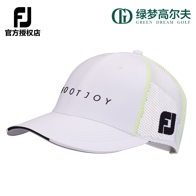 FootJoy高尔夫球帽男女士新款FJ可调节休闲透气遮阳防晒鸭舌帽子