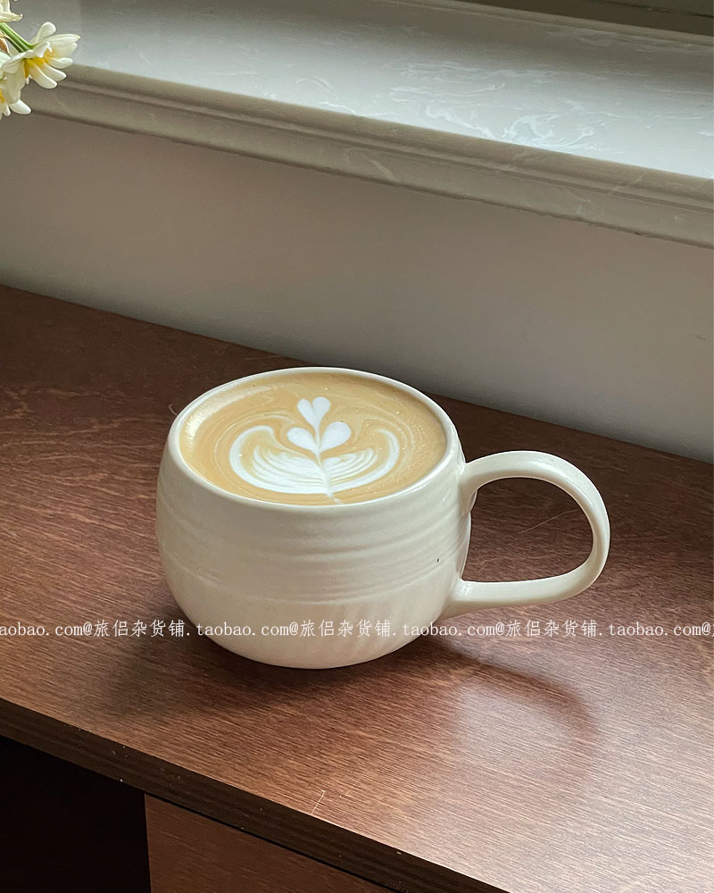 陶瓷复古手作马克杯咖啡杯