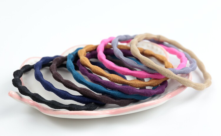 kknekki莲藕基础打底发绳橡皮筋