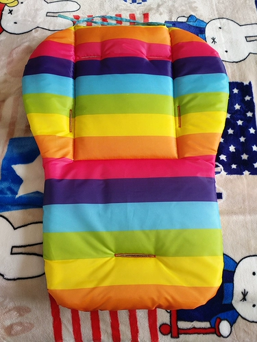 Детская коляска, дождевик, шелковая подушка, универсальный охлаждающий дышащий летний коврик с аксессуарами