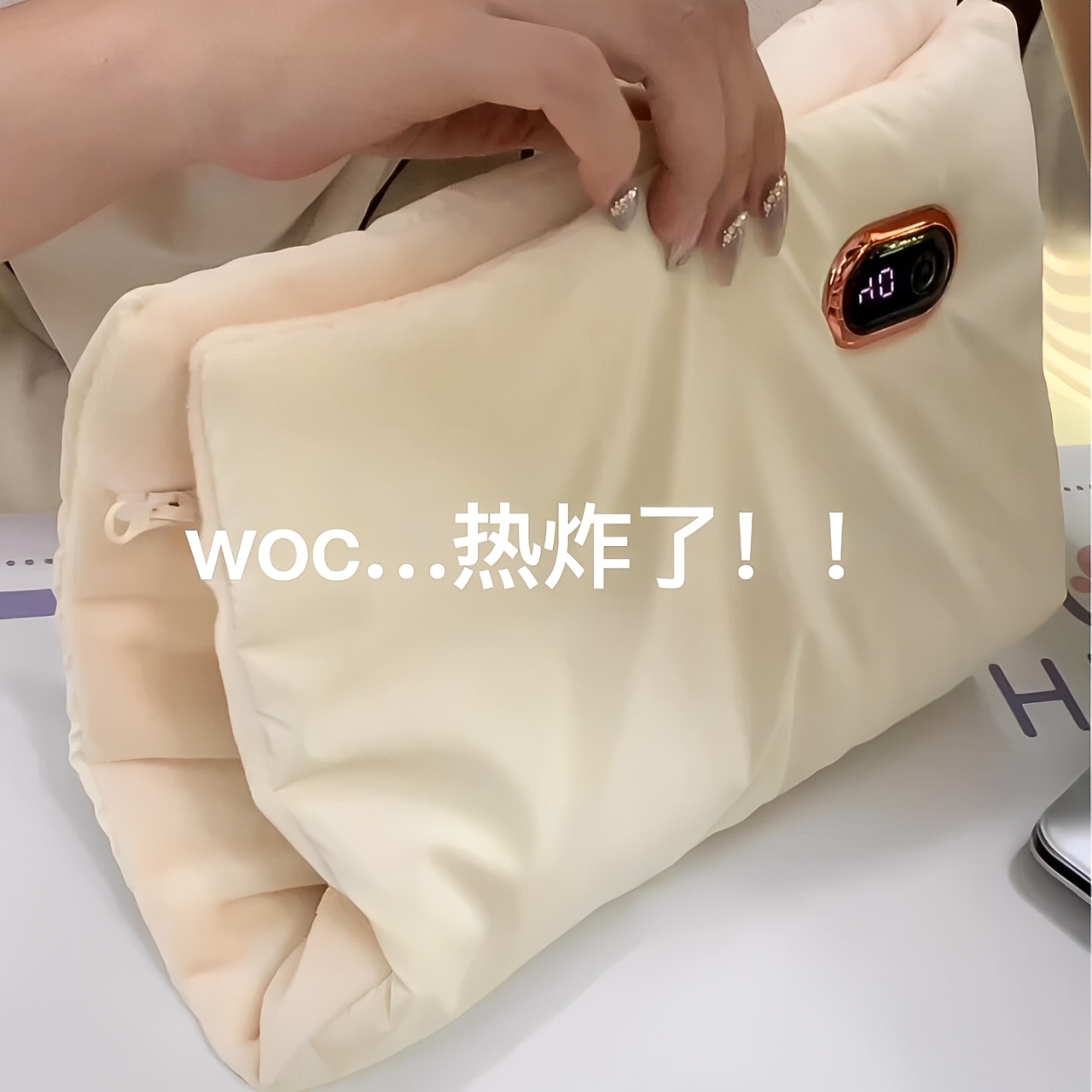 无水热水袋石墨烯充电款暖袋秋冬学生宿舍防爆暖手宝痛经热敷肚子