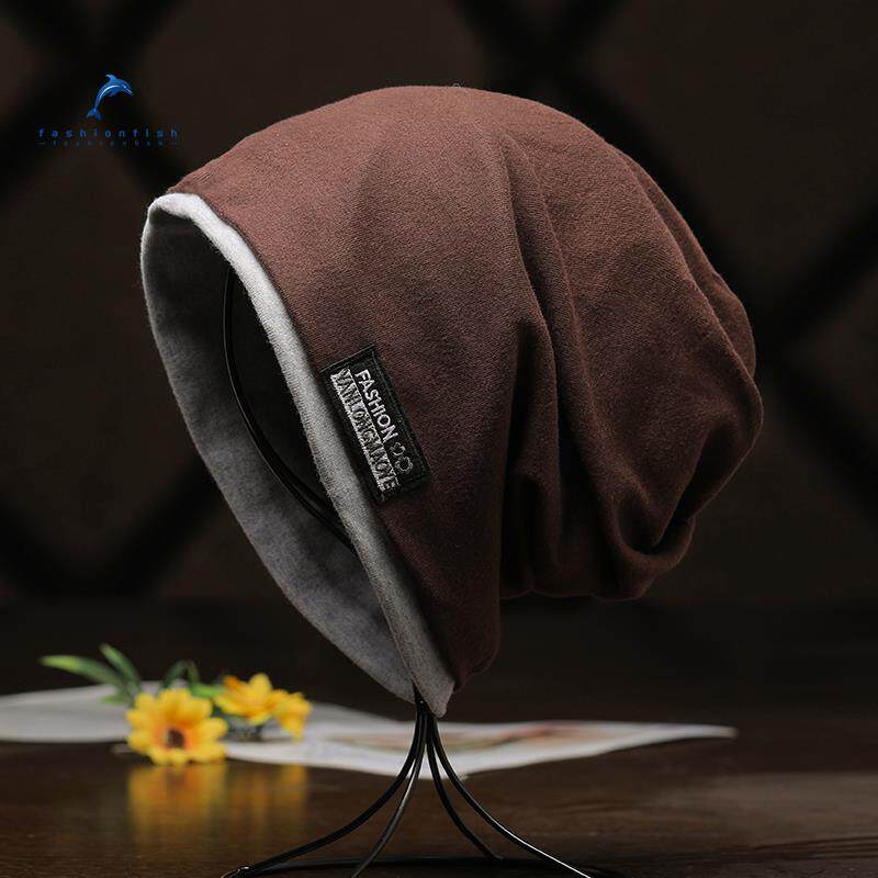모자 남자 가을 겨울 유행 브랜드 패션 풀오버 모자 따뜻하고 다목적 더미 모자 대형 2024 머리띠 BAOTOU 모자