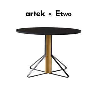 E2全球购正品|芬兰进口Artek Kaari Table圆桌方桌北欧设计师餐桌