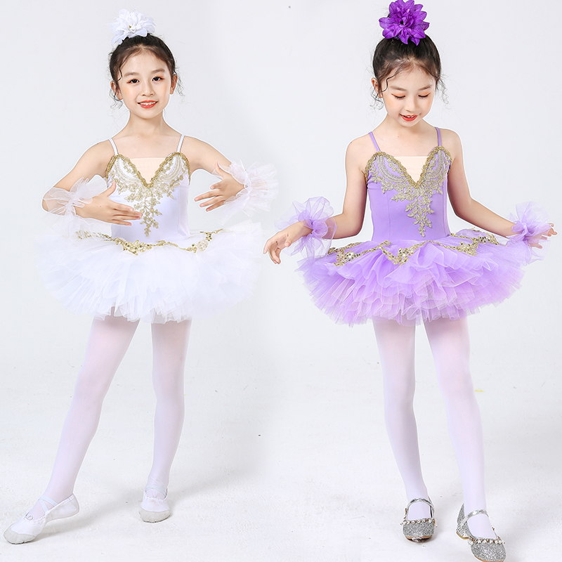 六一儿童节专业小天鹅芭蕾舞裙