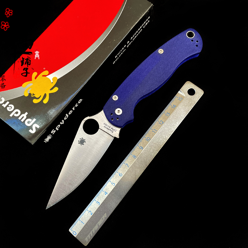 Spyderco蜘蛛C81GPDBL2户外折刀