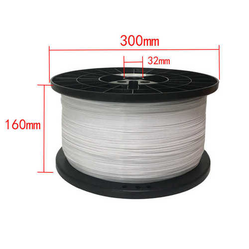 3D打印耗材ABS+ 3D打印耗材1.75mm/2.85mm/3.5mm 5kg白色