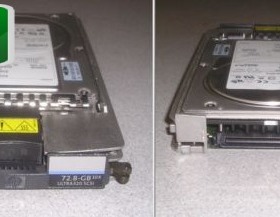 Hp 72.8 GB 10k Ultra320  286714-B22 289042-001  404709-001