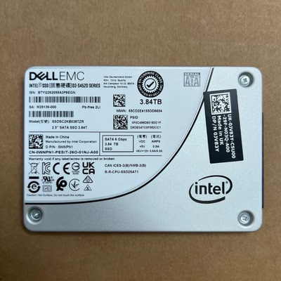 DELL WNPN1 0WNPN1 SSDSC2KB038TZR S4520 3.84T SATA SSD