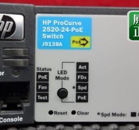 HP 2520-24-PoE Switch J9138A - HP ProCurve 24 Port Switch wi